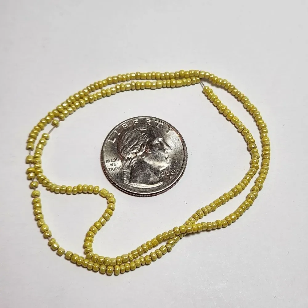 5/$10 Seed Bead Strand 1 Single Strand Seed Beads Jewelry Making Supplies Crafts